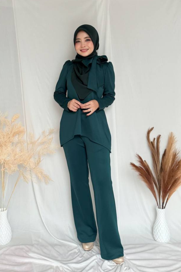 Amelie Pant Set - Emerald