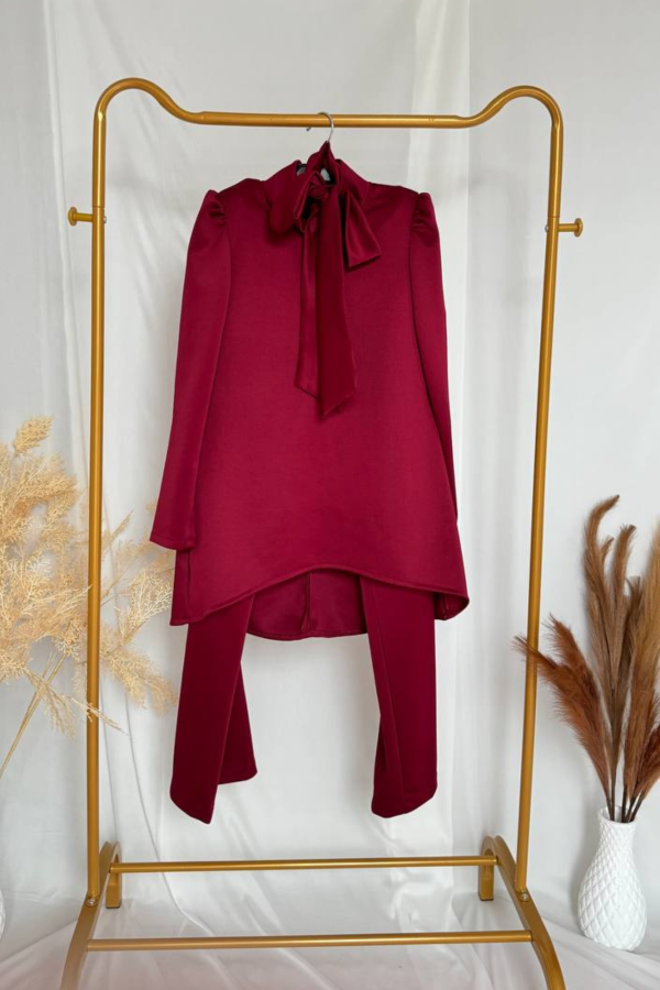 Amelie Pant Set - Scarlet - Image 3